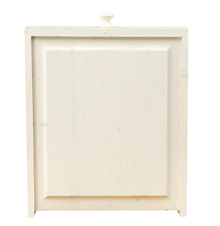 Biscottini Tavolo scrittoio Country in legno massello di tiglio Made in Italy rettangolare