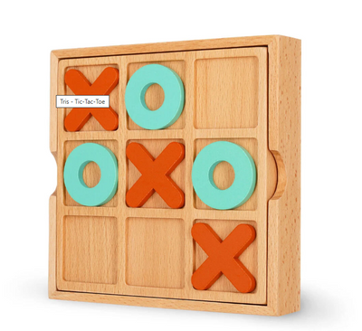 Legami - gioco da tavolo in legno Tris - Tic-Tac-Toe (TTT0001)