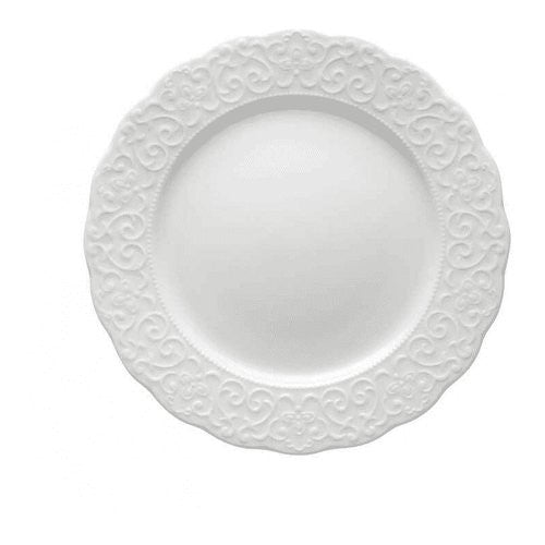 Piatto piano Brandani GRAN GALÀ Bianco 25 cm