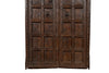 Biscottini Porta portone in legno massello e ferro da interno o da esterno vecchia e antica medievale