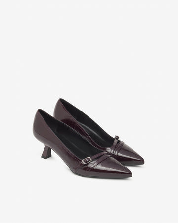 Nero Giardini décolleté donna in naplak bordo' I514431DE613