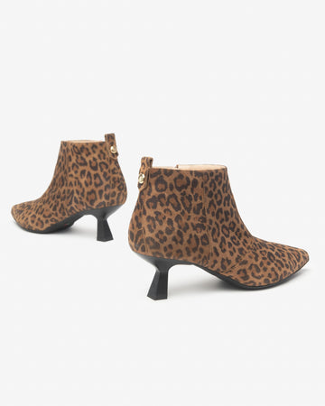 Nero Giardini tronchetti donna in suede maculato I514441DE345