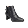 STIVALETTO DONNA CON ZIP LATERALE E TACCO