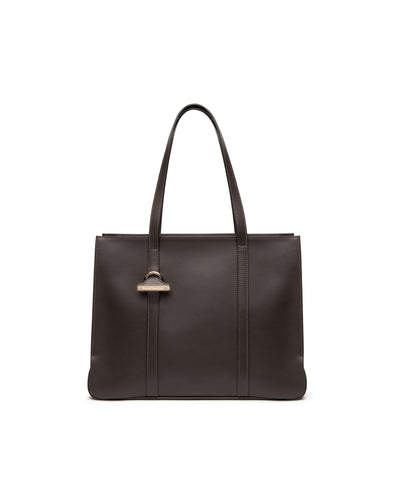 Nero Giardini borsa Tote da donna in pelle marrone I544020D300