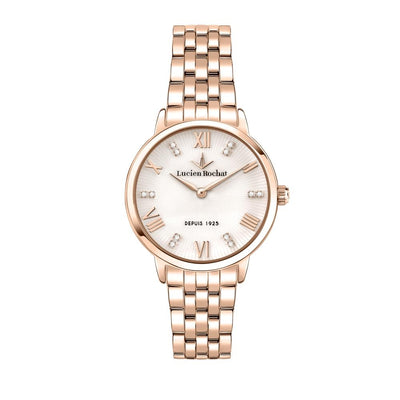 Orologio LUCIEN ROCHAT donna Charme tempo acciaio oro rosa