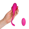 Ovetto Vibrante con Telecomando Vibratore Clitoride a 10 Modalità in Silicone