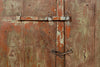 Biscottini Porta portone in legno massello e ferro da interno o da esterno vecchia e antica medievale