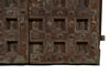 Biscottini Porta portone in legno massello e ferro da interno o da esterno vecchia e antica medievale