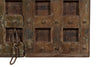 Biscottini Porta portone in legno massello e ferro da interno o da esterno vecchia e antica medievale