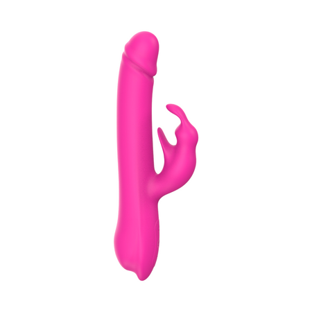 Vibratore Rabbit Rotante Stimolazione Clitoridea e Punto G in Silicone Sex Toy