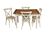 Biscottini Sedia Thonet in massello e seduta in legno finitura bianco impilabili Offerta