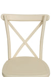 Biscottini Sedia Thonet in massello e seduta in legno finitura bianco impilabili Offerta