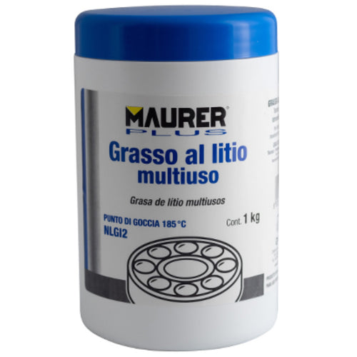 Grasso al Litio Multiuso NLGI2 kg.1 Tecnico professionale idrorepellente pompabile