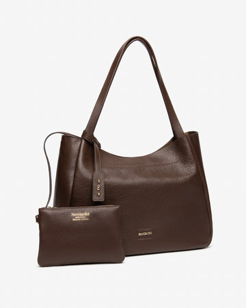 Nero Giardini borsa Hobo in pelle col. glacé I544030D742