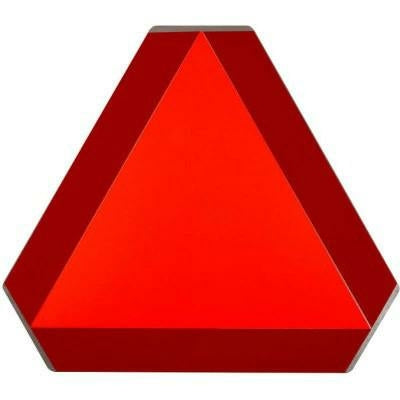 Triangolo in alluminio Ama per veicoli agricoli lenti 365x365x1,5 mm