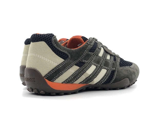 GEOX Sneaker uomo U Snake K grigio scuro