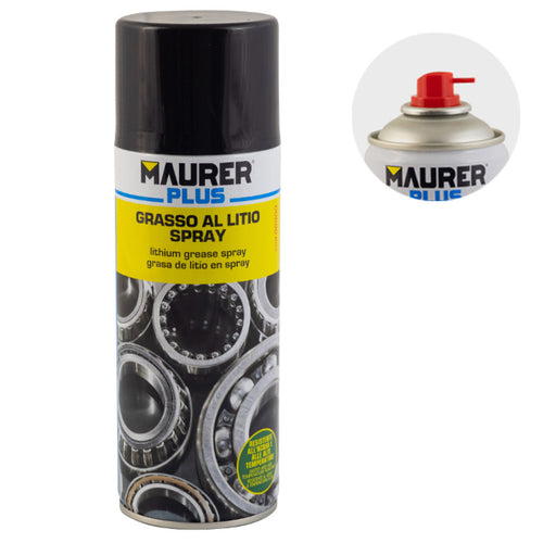 Grasso Al Litio Spray ml.400 Resistente All'Acqua E Alle Alte Temperature