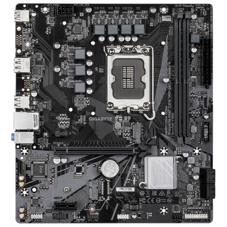 GIGABYTE H610M D3W DDR4 Scheda madre - Supporta CPU Intel Core di 14a generazione, VRM a 5+1+1 fasi, fino a 3200 MHz DDR4, 1xPCIe 3.0 M.2, LAN 1 GbE, USB 3.2 Gen 1 (MB INT LGA1700 H610M D3W D4 MATX)