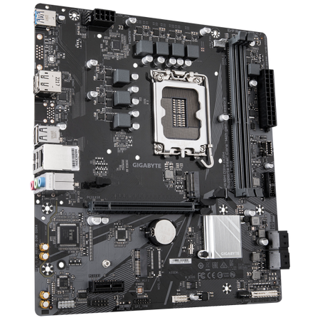 GIGABYTE H610M D3W DDR4 Scheda madre - Supporta CPU Intel Core di 14a generazione, VRM a 5+1+1 fasi, fino a 3200 MHz DDR4, 1xPCIe 3.0 M.2, LAN 1 GbE, USB 3.2 Gen 1 (MB INT LGA1700 H610M D3W D4 MATX)