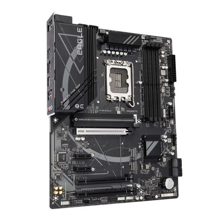 Scheda madre Gigabyte GA-Z790 EAGLE - Supporto processori Intel Socket 1700 12/13th/14th Gen Intel Core - Ram 4x DDR5 - Hdmi, DisplayPort - RAID 0,1,5,10 - Usb3.0 / Usb2.0 - GLan - Audio HD - ATX