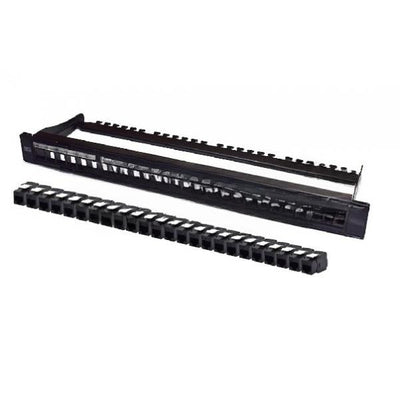 PANN. 1U CON 24 RJ45U CAT. 6 NERO
