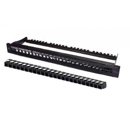 PANN. 1U CON 24 RJ45U CAT. 6 NERO