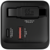 VERBATIM ALIMENTATORE GAN CHARGER DA MURO 65W 2 PORTE CON CAVO INCORPORATO