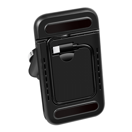 Stazione di Ricarica Wireless USB-C 4 in 1 compatibile con Apple MagSafe 20,5W Nero