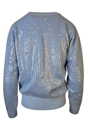 Parosh Maglie Azzurro da donna