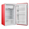 Midea Mini Frigo Bar Tavolo Monoporta 93lt E Rosso Mdrd142sle32