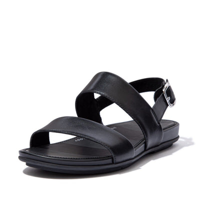Fitflop graccie Sandal Leather, Donna, Nero