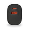 NGS CARICATORE DA PARETE ULTRAVELOCE DA 33W CON 2 PORTE: USB-C + USB-A, RICARICA SIMULTANEA