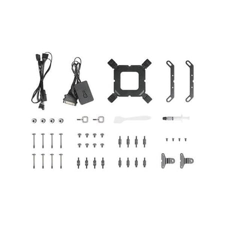 Vortex Lum 240 ARGB Processore Kit di raffreddamento a liquido 12 cm Nero