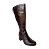 NEROGIARDINI Stivale donna in pelle testa di moro A513831D