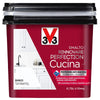 V33 Smalto Rinnovare Perfection Cucina Bianco Satinato 0,75 ml e 2 litri