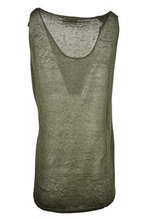 Parosh Top Militare da donna