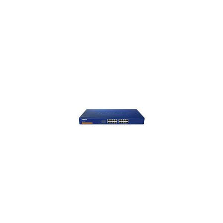 Switch di rete Tenda TEG1016G - 16 Porte - Installabile a Rack - Gigabit Ethernet (10/100/1000)