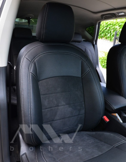 Coprisedili su misura per Nissan Qashqai I (2007-2013), Leather style