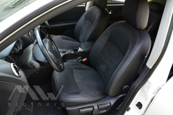 Coprisedili su misura per Nissan Qashqai I (2007-2013), Leather style