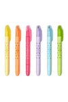 Legami - Set di 6 Evidenziatori Cancellabili, Magic Highlighters