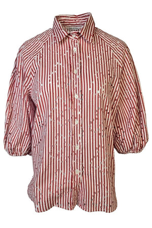 Caliban Camicie Rosso da donna