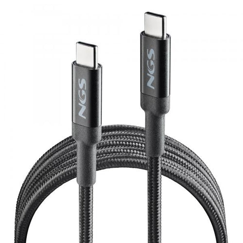 NGS Cavo Usb-C a Type-C Ricarica Rapida 100w 2m Nero