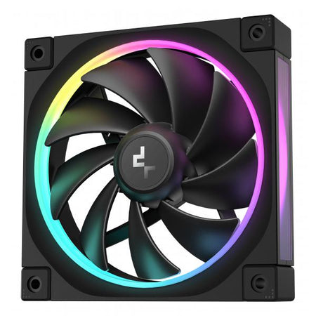 DEEPCOOL VENTOLE CASE FL12 NERA ARGB PWM BASSO RUMORE