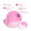 Succhia Clitoride con Vibrazione Stimolatore 2in1 Vibratore Multifunzione Vagina