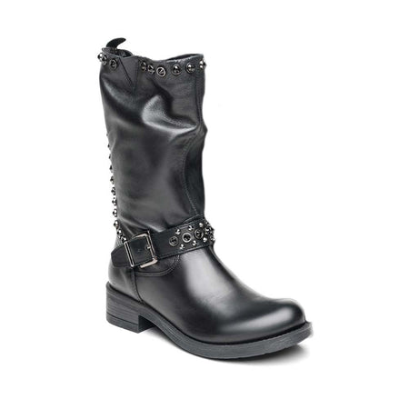 STIVALE DONNA PELLE F.DO GOMMA