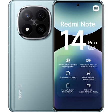 XIAOMI REDMI NOTE 14 PRO PLUS 5G (FROST BLUE) - SMARTPHONE 6.7"" - RAM 8GB - STORAGE 256GB - EU