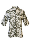 Caliban Camicie Militare/bianco da donna