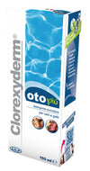 Clorexyderm oto piu  detergente auricolare cani e gatti150ml