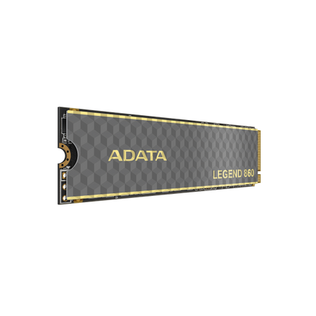 ADATA LEGEND 860 500 GB M.2 PCI Express 4.0 NVMe 3D NAND (Adata Legend 860 [SLEG-860-500GCS] 500GB NVMe SSD, PCIe Gen4, M.2 Interface, 2280, Read 5000 MB/s, Write 3000 MB/s, Heatsink 5 Year Warranty)