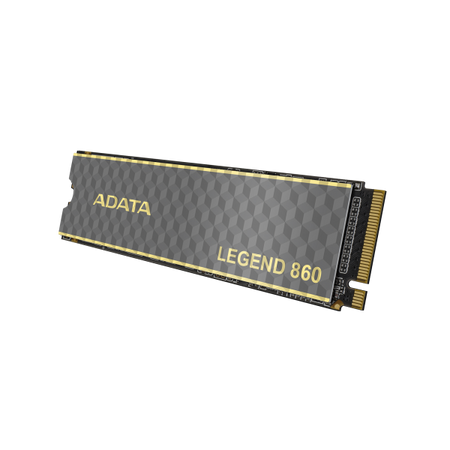 ADATA LEGEND 860 500 GB M.2 PCI Express 4.0 NVMe 3D NAND (Adata Legend 860 [SLEG-860-500GCS] 500GB NVMe SSD, PCIe Gen4, M.2 Interface, 2280, Read 5000 MB/s, Write 3000 MB/s, Heatsink 5 Year Warranty)
